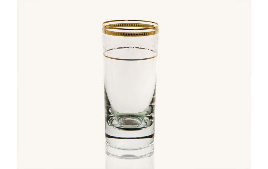 Szklanka do piwa 360ml (6 szt.) Dolce Vita Gold