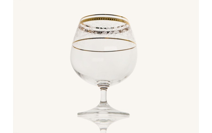 Kieliszek do koniaku 300ml (6szt.)Dolce Vita Gold