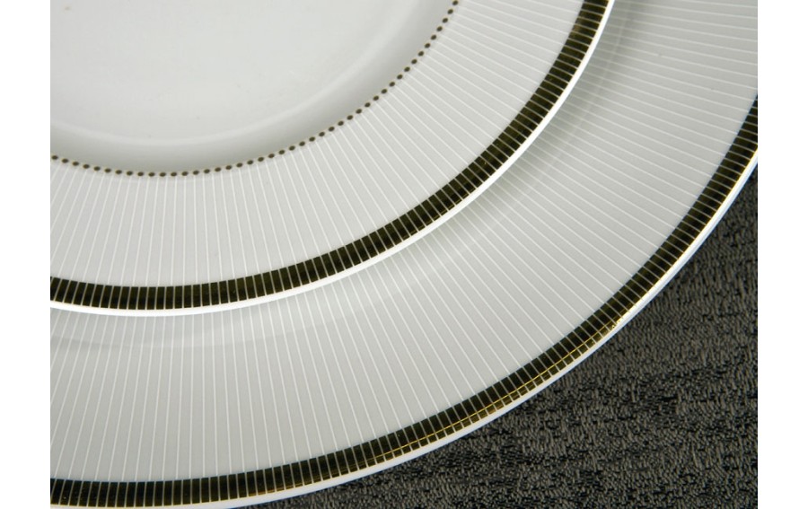 Komplet talerzy 6/18 Marcello Gold