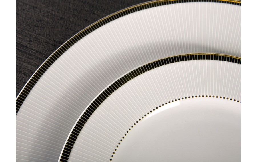 Komplet talerzy 6/18 Marcello Gold