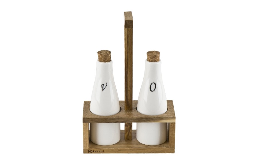 Zestaw pojemników na oliwę i vinegar