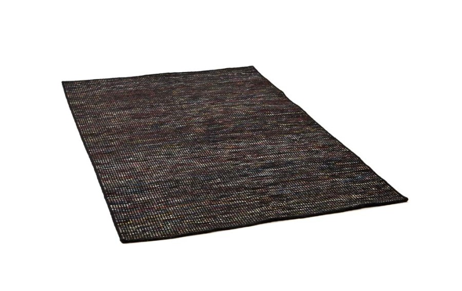 Dywan wełniany 160x230 Black/Multi