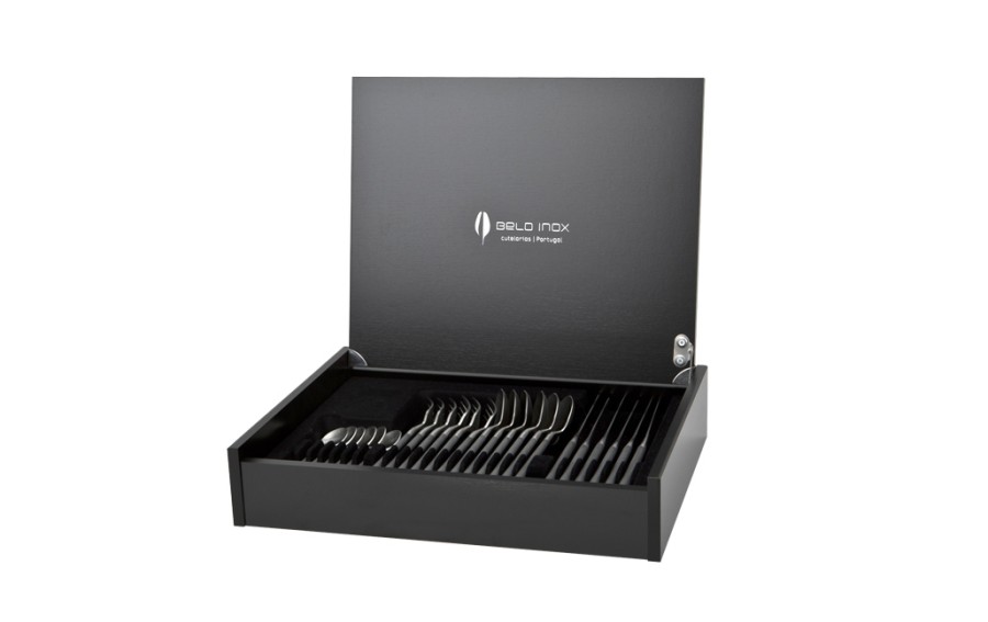 Sztućce Neo Gray 6/24 Belo Inox