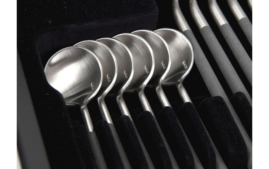 Sztućce Neo Gray 6/24 Belo Inox