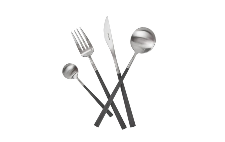 Sztućce Neo Gray 6/24 Belo Inox