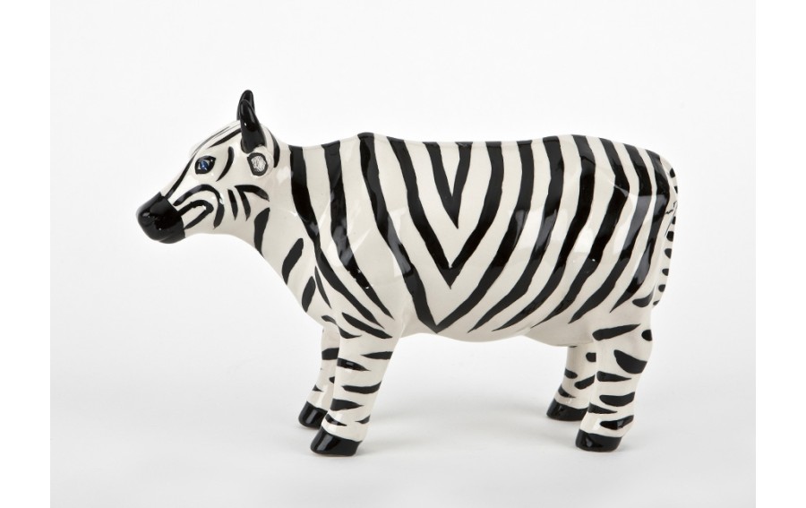 Ozdoba ceramiczna Krowa Zebra