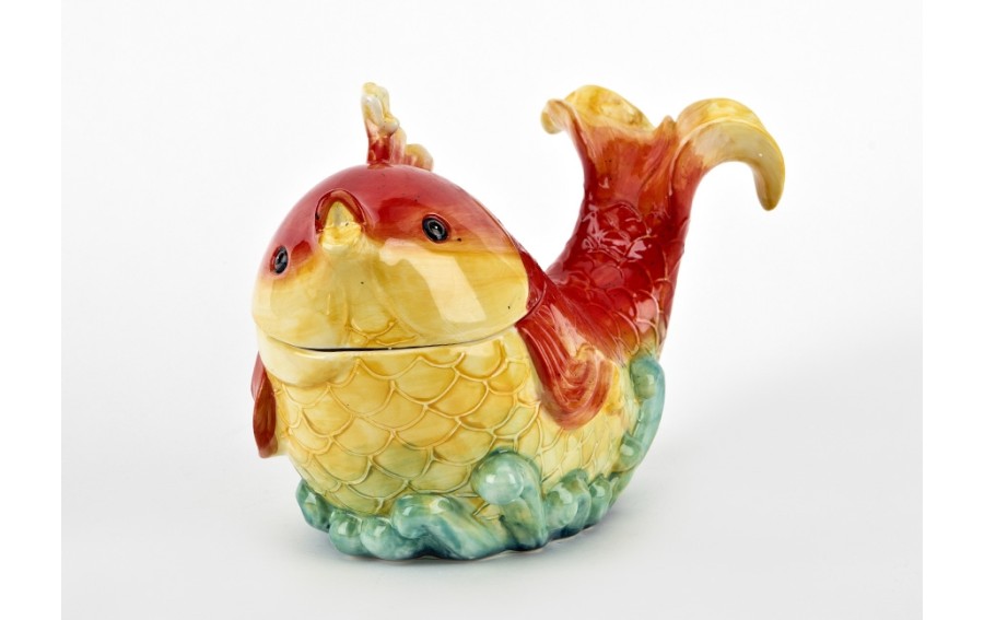 Pojemnik ceramiczny Ryba czerwona