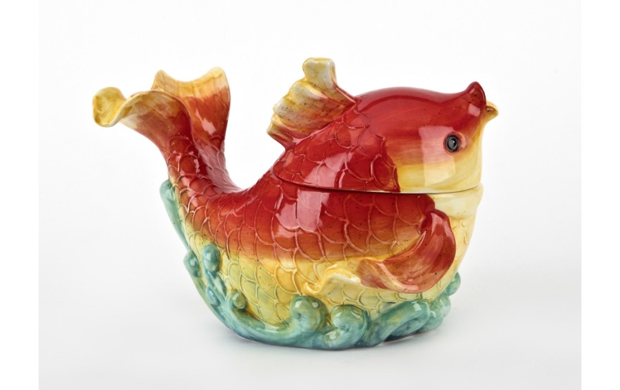 Pojemnik ceramiczny Ryba czerwona