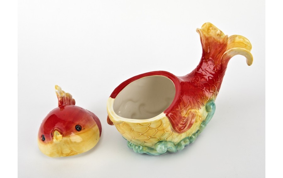 Pojemnik ceramiczny Ryba czerwona