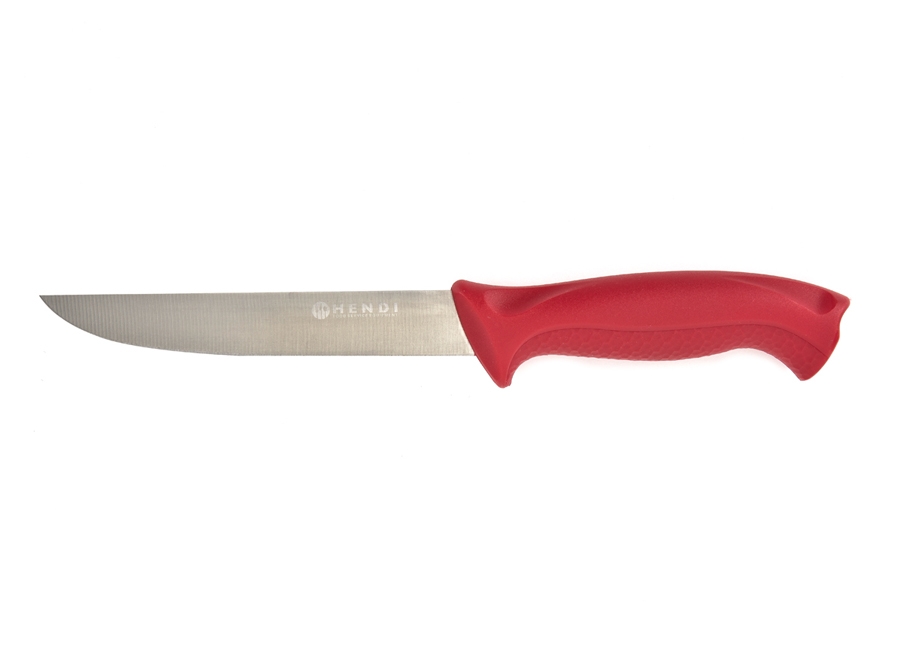 Nóż do mięsa Hendi czerwony 31cm