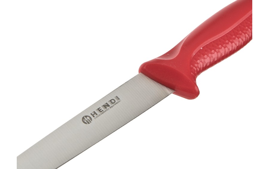 Nóż do filetowania Hendi czerwony 31cm