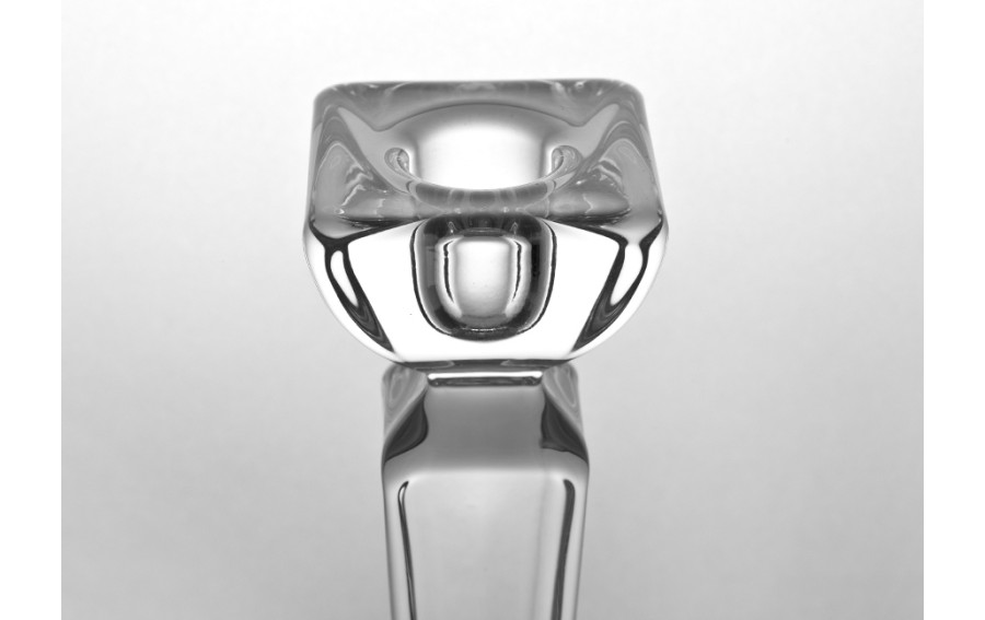 Świecznik kryształowy 21cm Olympia Bohemia