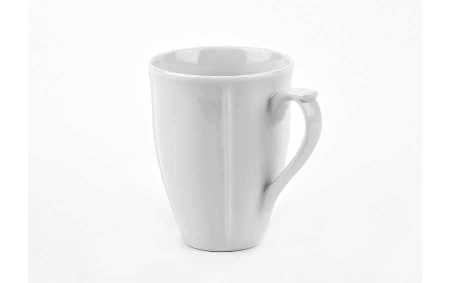 Kubek porcelanowy Maria Biała 300 ml Lubiana