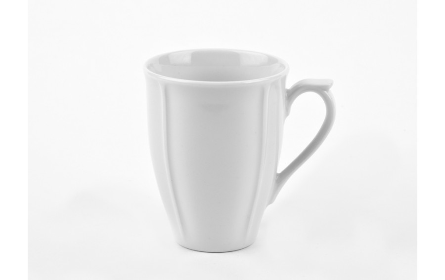 Kubek porcelanowy Maria Biała 300 ml Lubiana