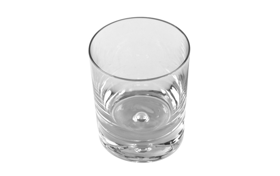 Karafka szklana + 6 szklanek Poler+logo Krosno