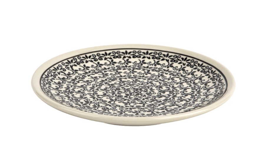Talerz płytki 20cm Bolesławiec Dekor 941