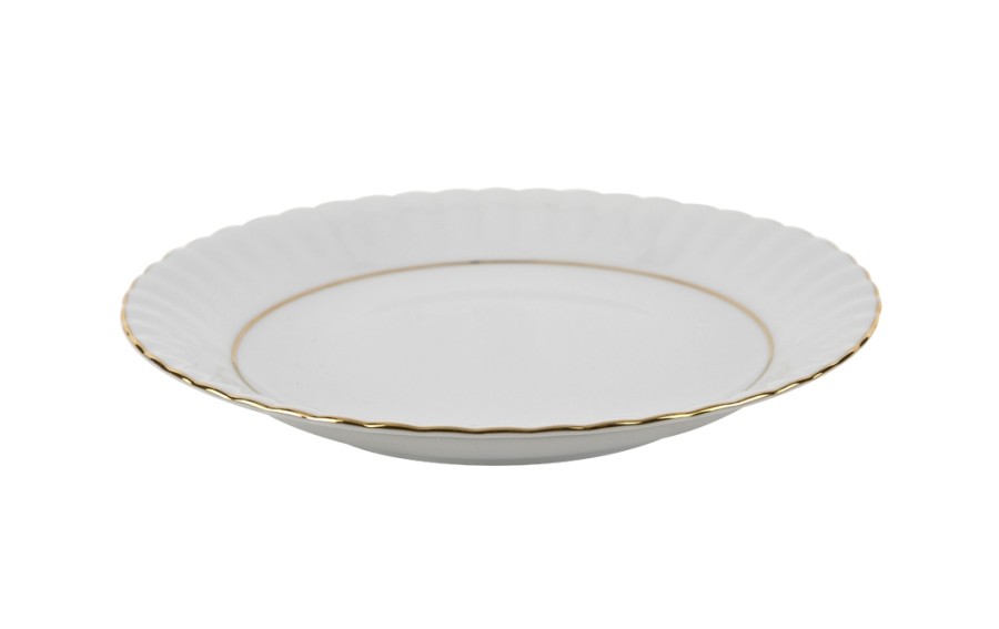 Talerz deserowy 19cm Iwona B014 Złota Linia