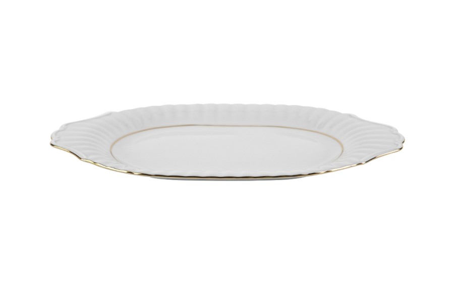 Półmisek owalny 30cm Iwona B014 Złota Linia