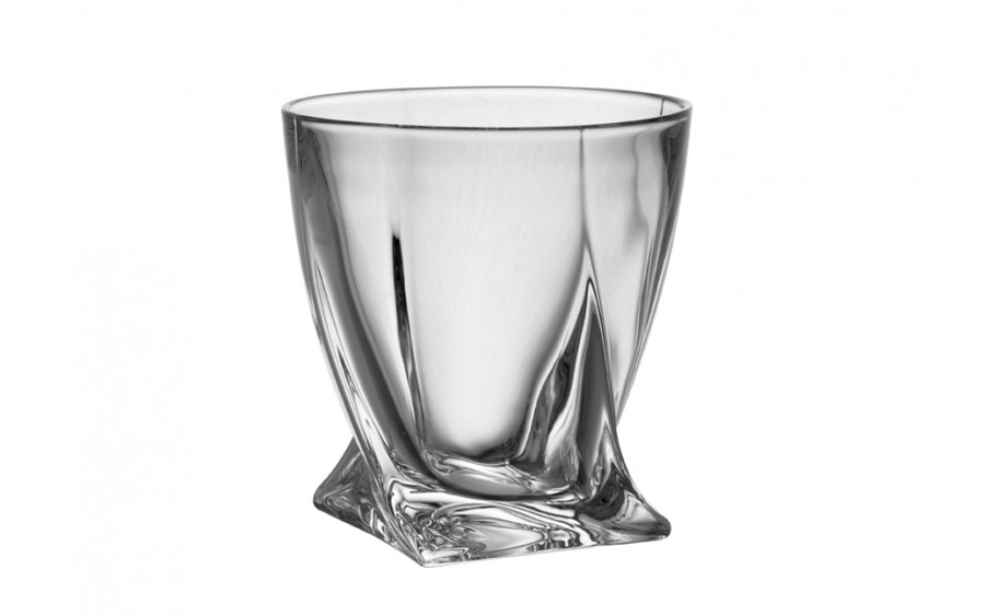 Szklanka do whisky Quadro 340 ml Bohemia szkło kryształowe