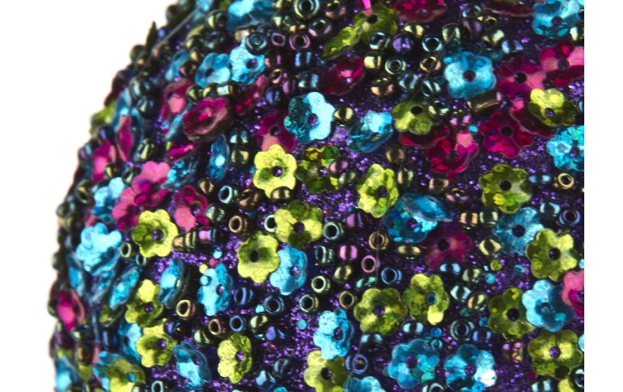 Bombka 10cm (2 szt.) multicolor