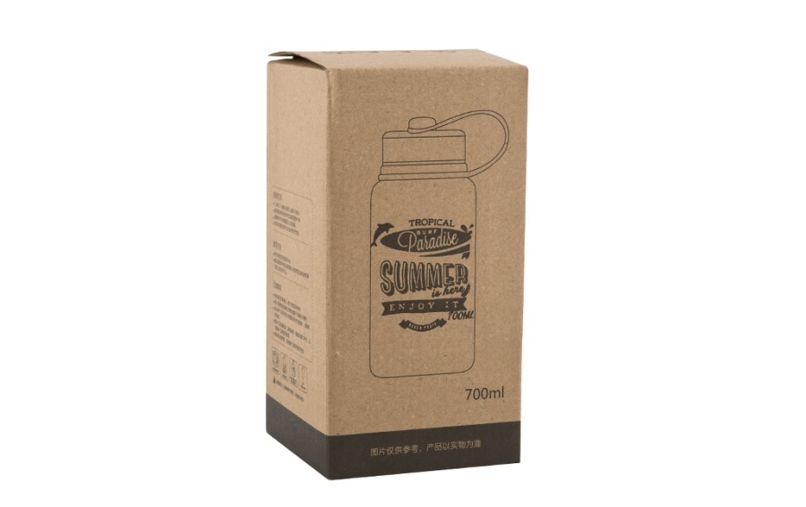 Butelka szklana/termos 700ml w pokrowcu