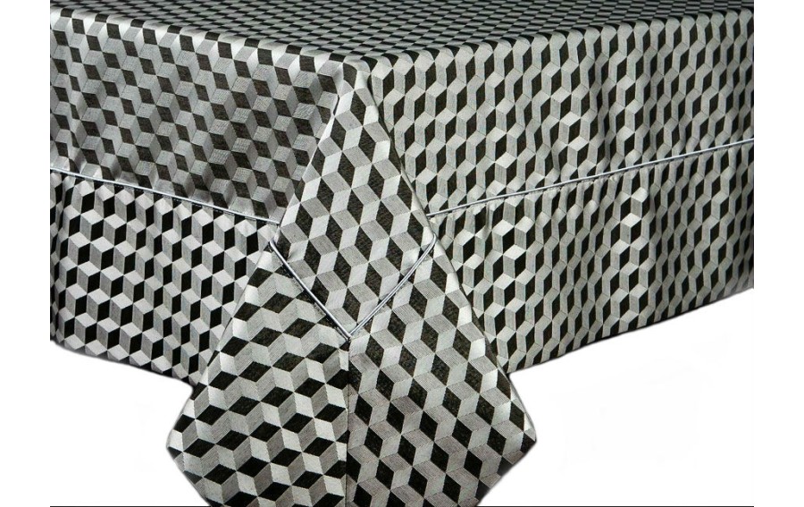 Obrus 150x230cm Quader Popiel