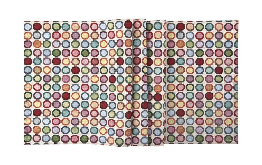 Bieżnik na stół 50x150cm Geo Kółka