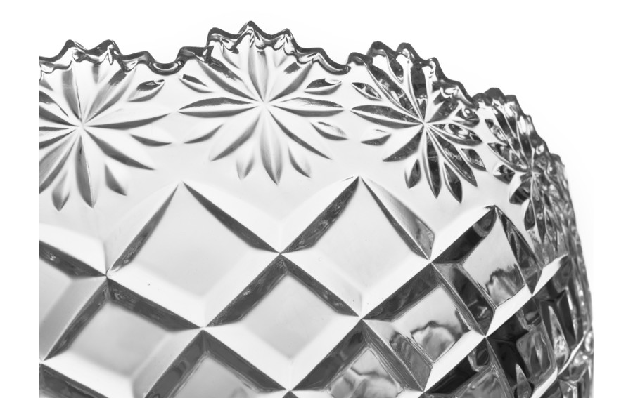 Salaterka kryształowa 20,5cm Daisy Bohemia