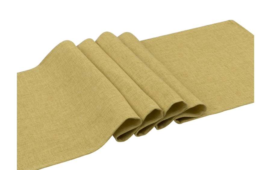 Bieżnik na stół 50x150cm Sevilla 005 żółty bez plisy