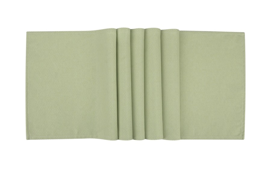 Bieżnik na stół 35x157cm Veracrus 003 zielony