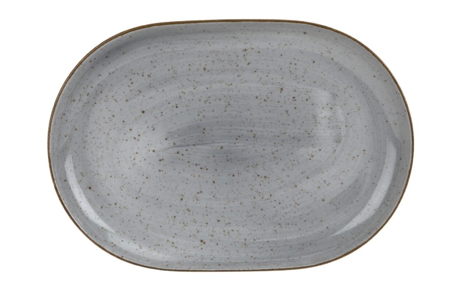 Półmisek owalny 28cm Boss Grey