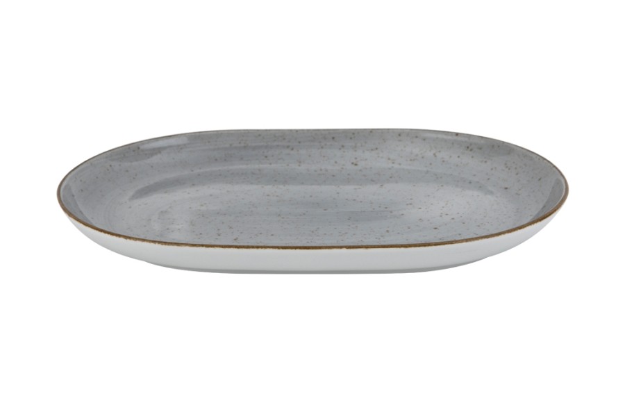 Półmisek owalny 28cm Boss Grey