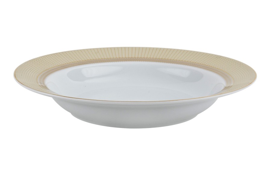 Komplet talerzy 6/18 Amaro Gold