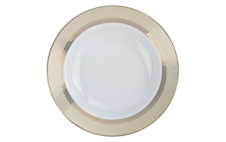 Komplet talerzy 6/18 Amaro Gold