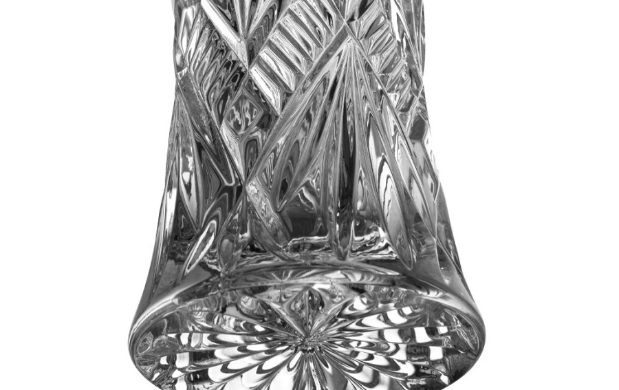 Wazon kryształowy 25cm Bohemia