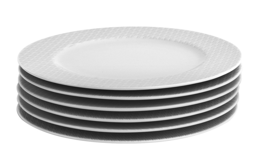Komplet 6 talerzy deserowych Rice