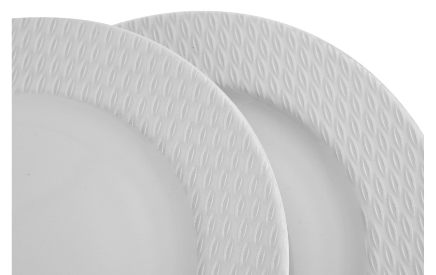 Komplet 6 talerzy deserowych Rice