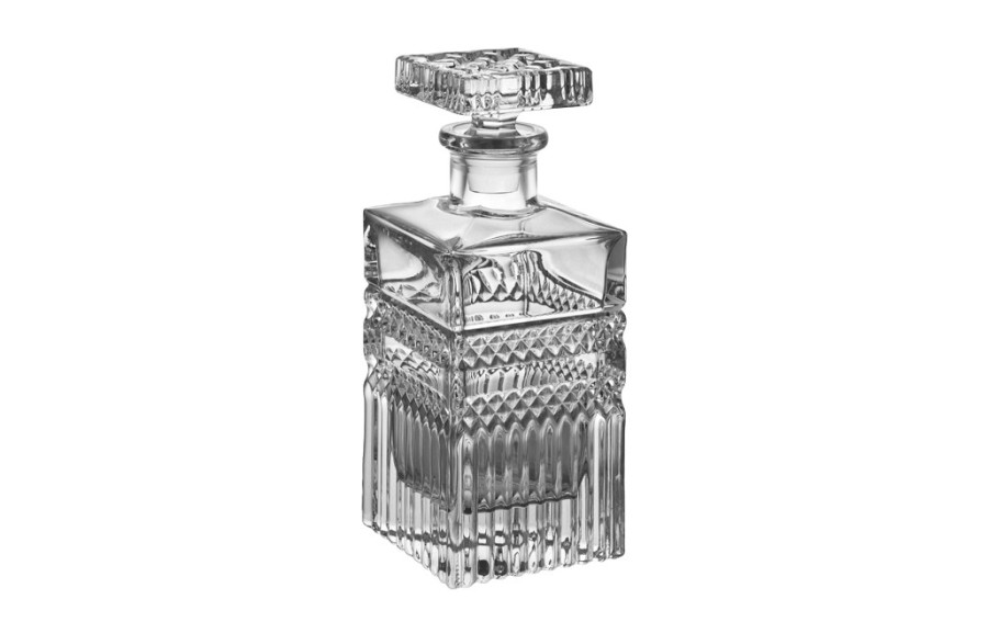Karafka kryształowa 0,7L + 6 szklanek Bohemia