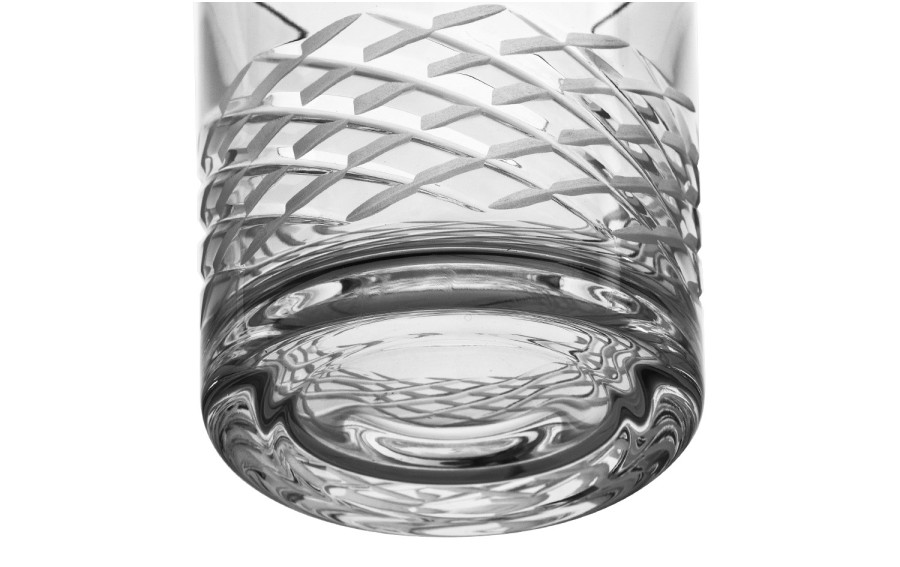 Szklanka Bohemia Whisky Half Clear 9,5 cm.