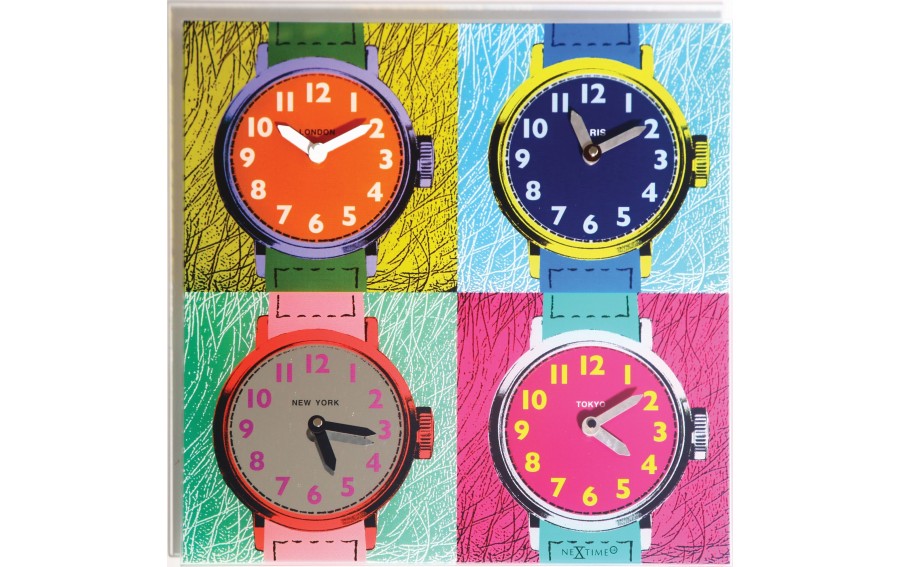 Zegar Time Zones 8158