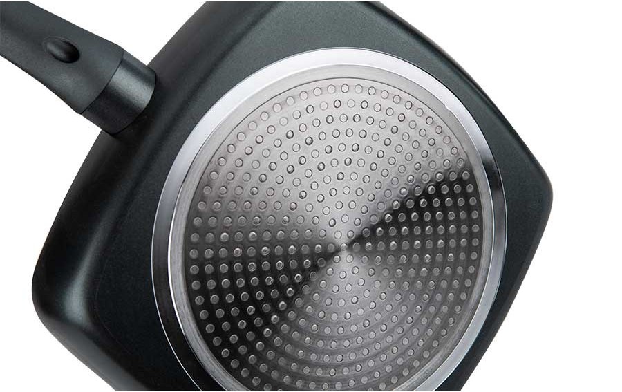 Patelnia kwadrat 26 cm. Grill