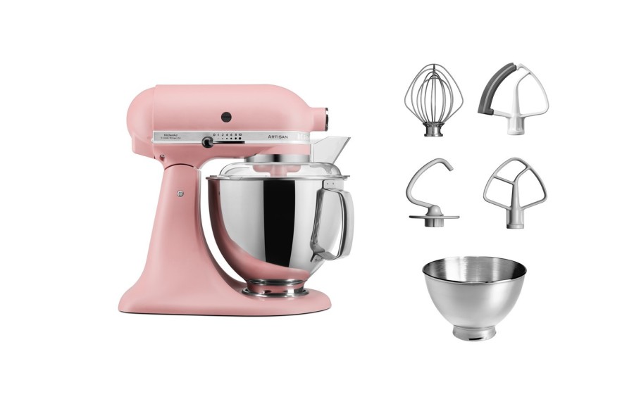 Mikser KitchenAid ARTISAN różowy mat 4,8l 300W