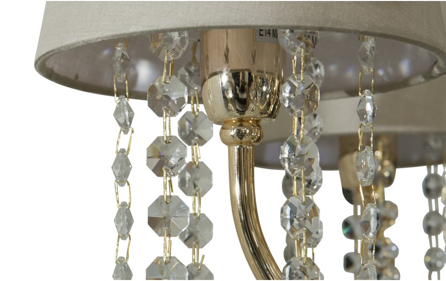 Lampa wisząca kryształowa Golden Ring 5050/6
