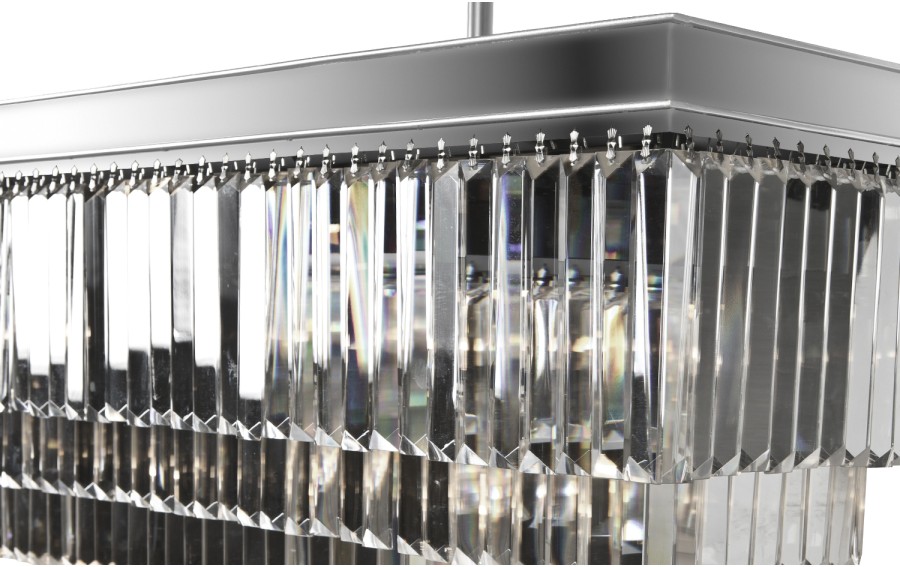 Lampa wisząca kryształowa Monk Chrome 33291/15