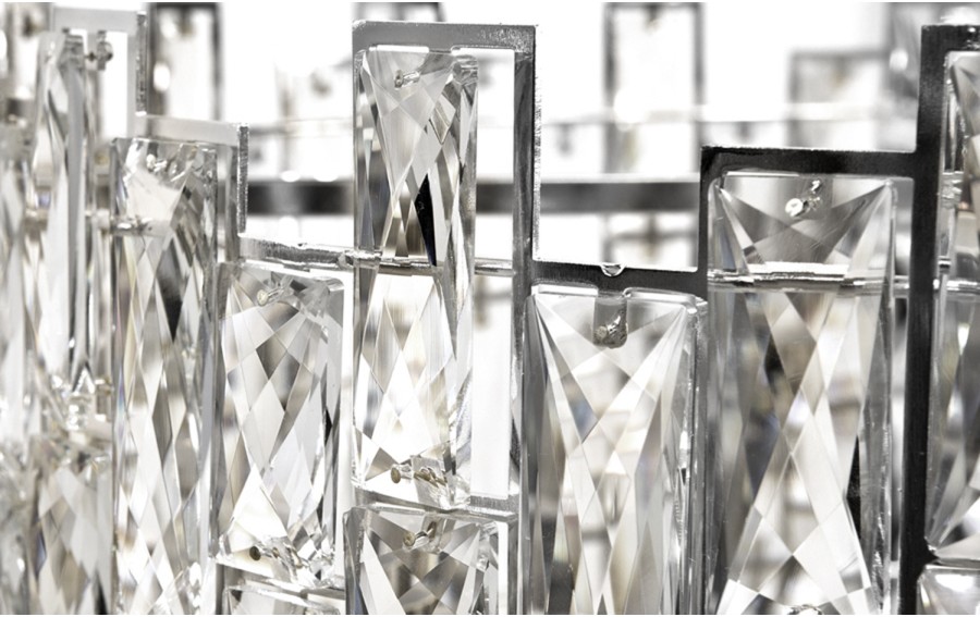 Lampa wisząca kryształowa Jewel Chrome 60215/10