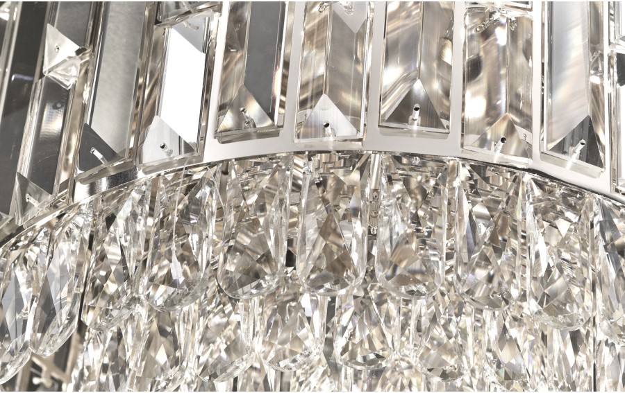 Plafon kryształowy Frost Chrome 60253/8