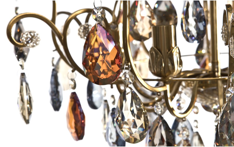 Lampa wisząca kryształowa Fiori 5039/1P-6CP