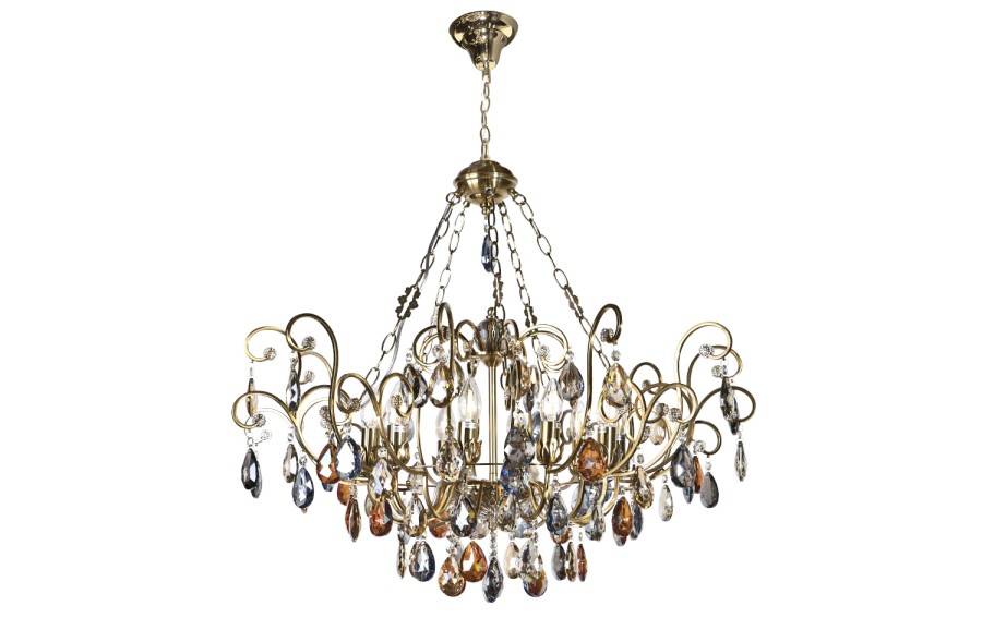 Lampa wisząca kryształowa Fiori 5039/1P-10CP