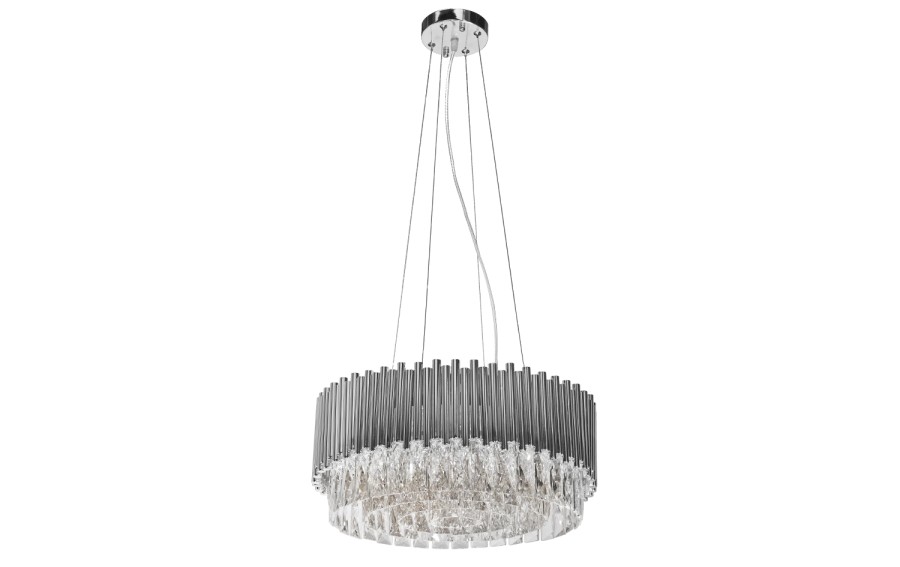 Lampa wisząca kryształowa Stic Chrome 60181/13