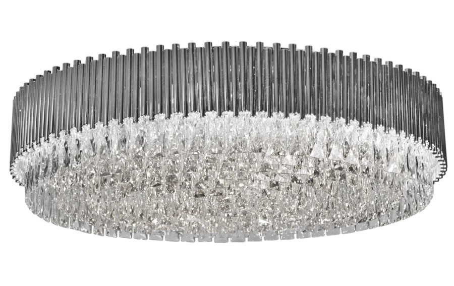 Plafon kryształowy Stic Chrome 60181/32